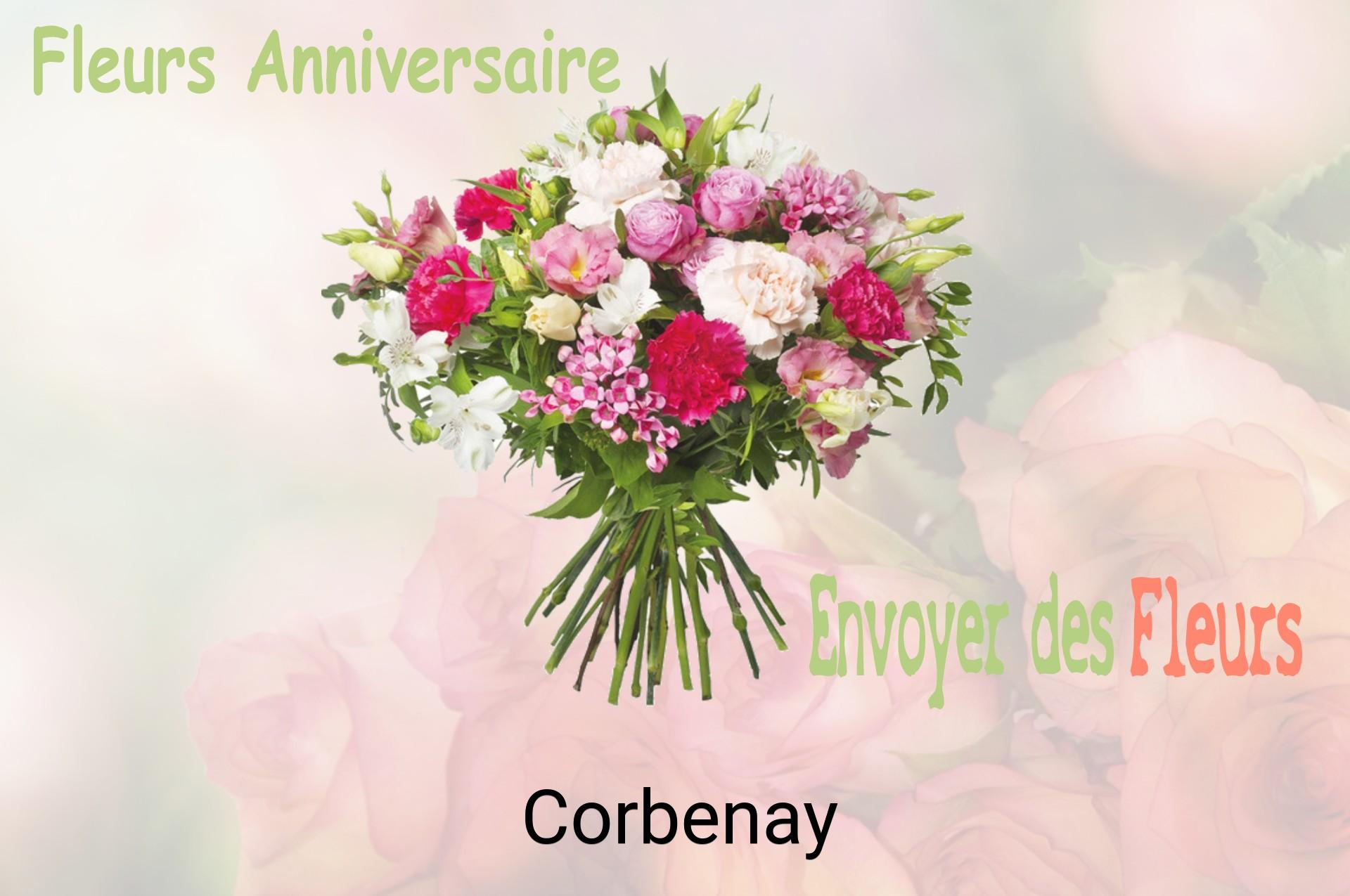 Bouquet de fleurs d’anniversaire livré à Corbenay